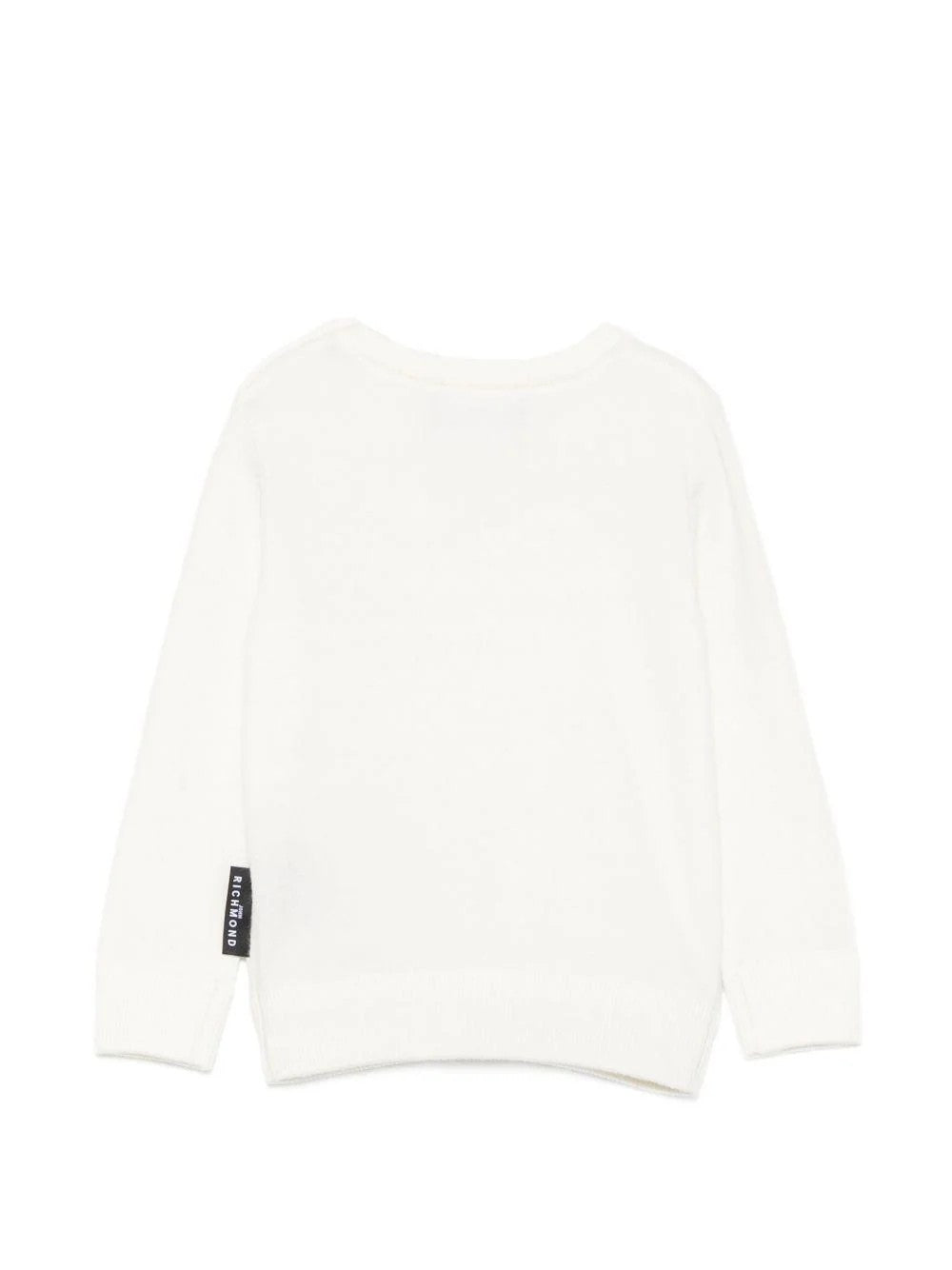 Maglione  per neonati con dettaglio logo RIA26028MA OFFWHITE RICHMOND 