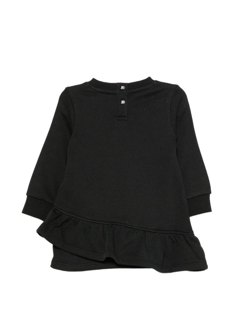 Abito nero con dettaglio volant RIA26100VE BLACK RICHMOND 