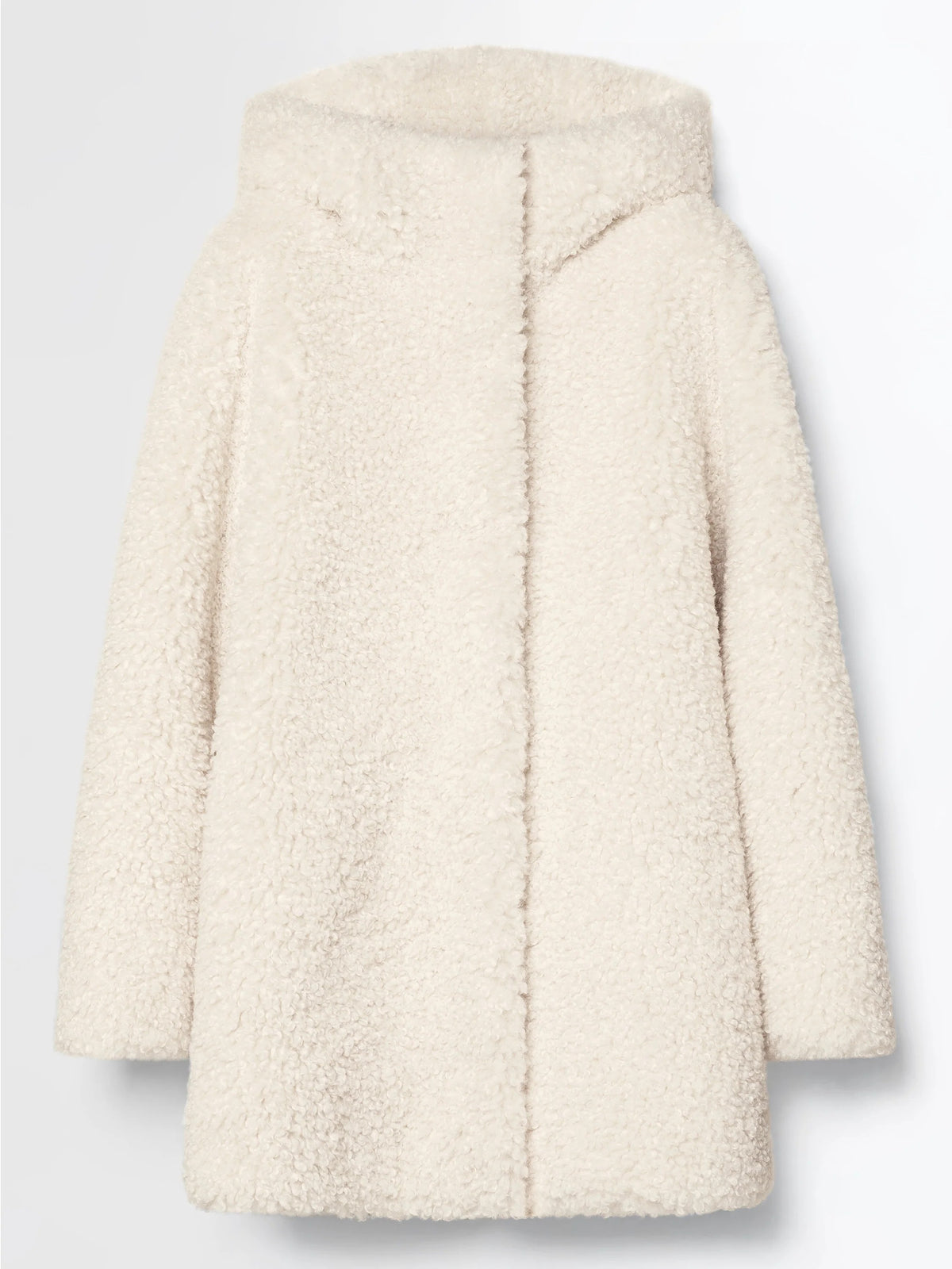 Lamb hood wom jacket W26571 85 RRD 