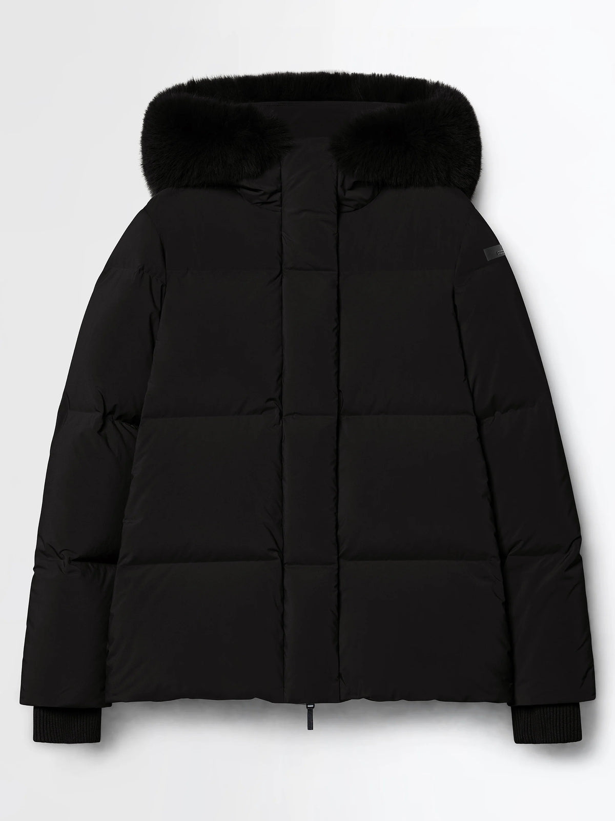 Fly tubic hood fur wom jacket W26583F 10 RRD 