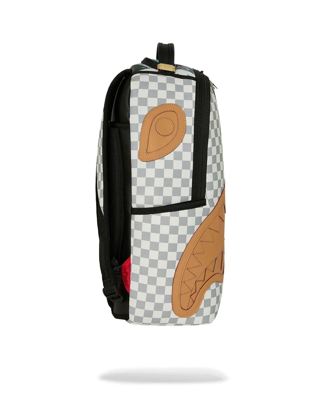 Cream check full of cash backpack 910B8548 NSZ SPRAYGROUND 