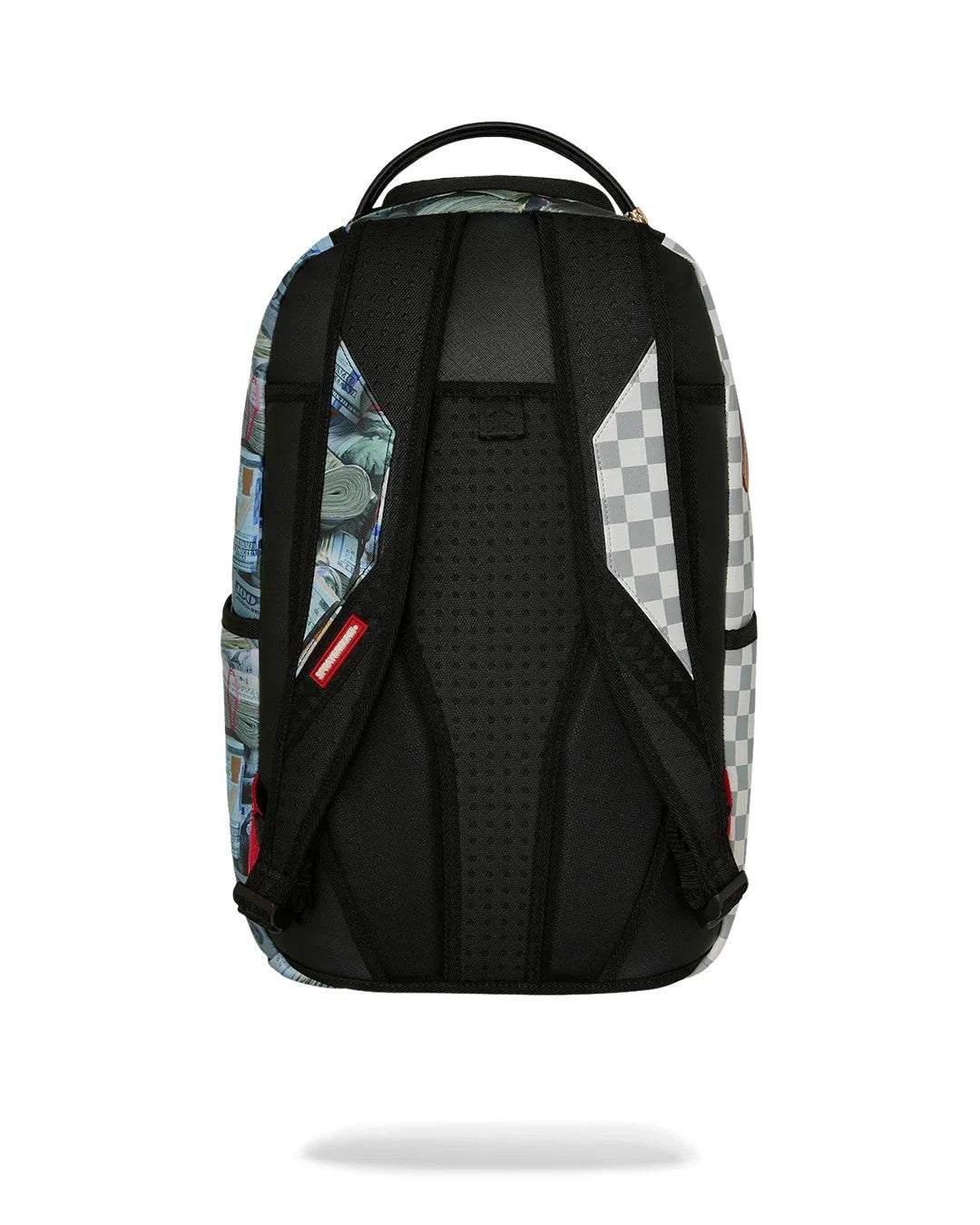 Cream check full of cash backpack 910B8548 NSZ SPRAYGROUND 