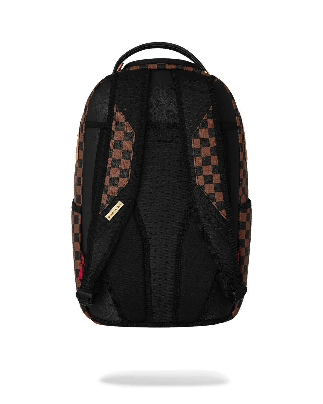 Embossed check brown backpack 910B8592 NSZ SPRAYGROUND 