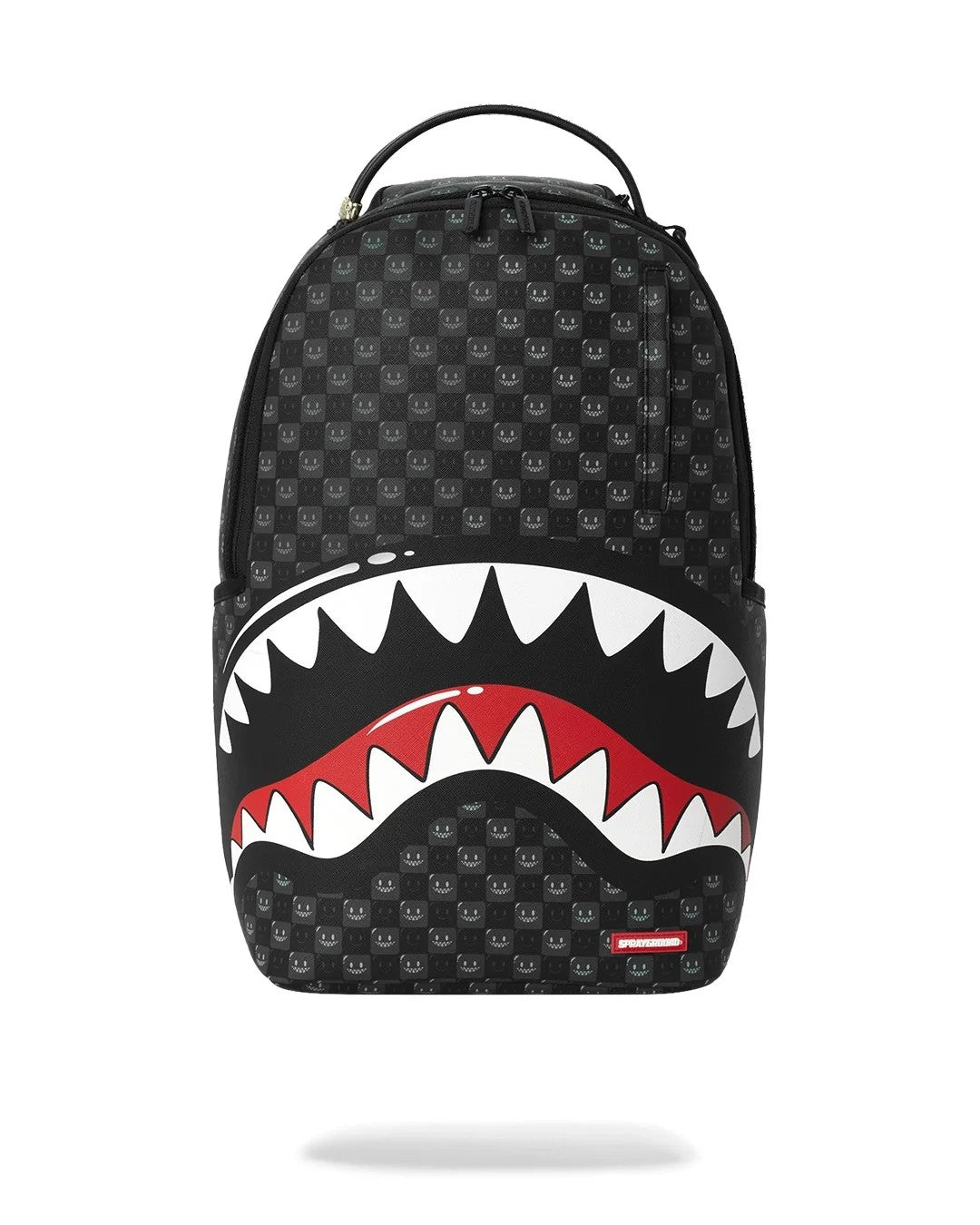 Sharks in Paris wtf bubbly black check backpack 910B8633 NSZ SPRAYGROUND 
