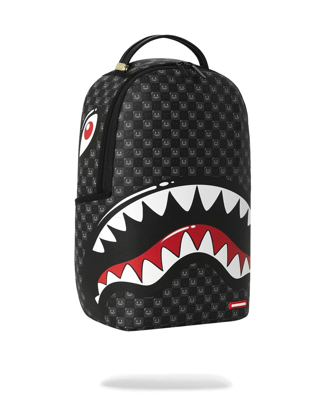 Sharks in Paris wtf bubbly black check backpack 910B8633 NSZ SPRAYGROUND 