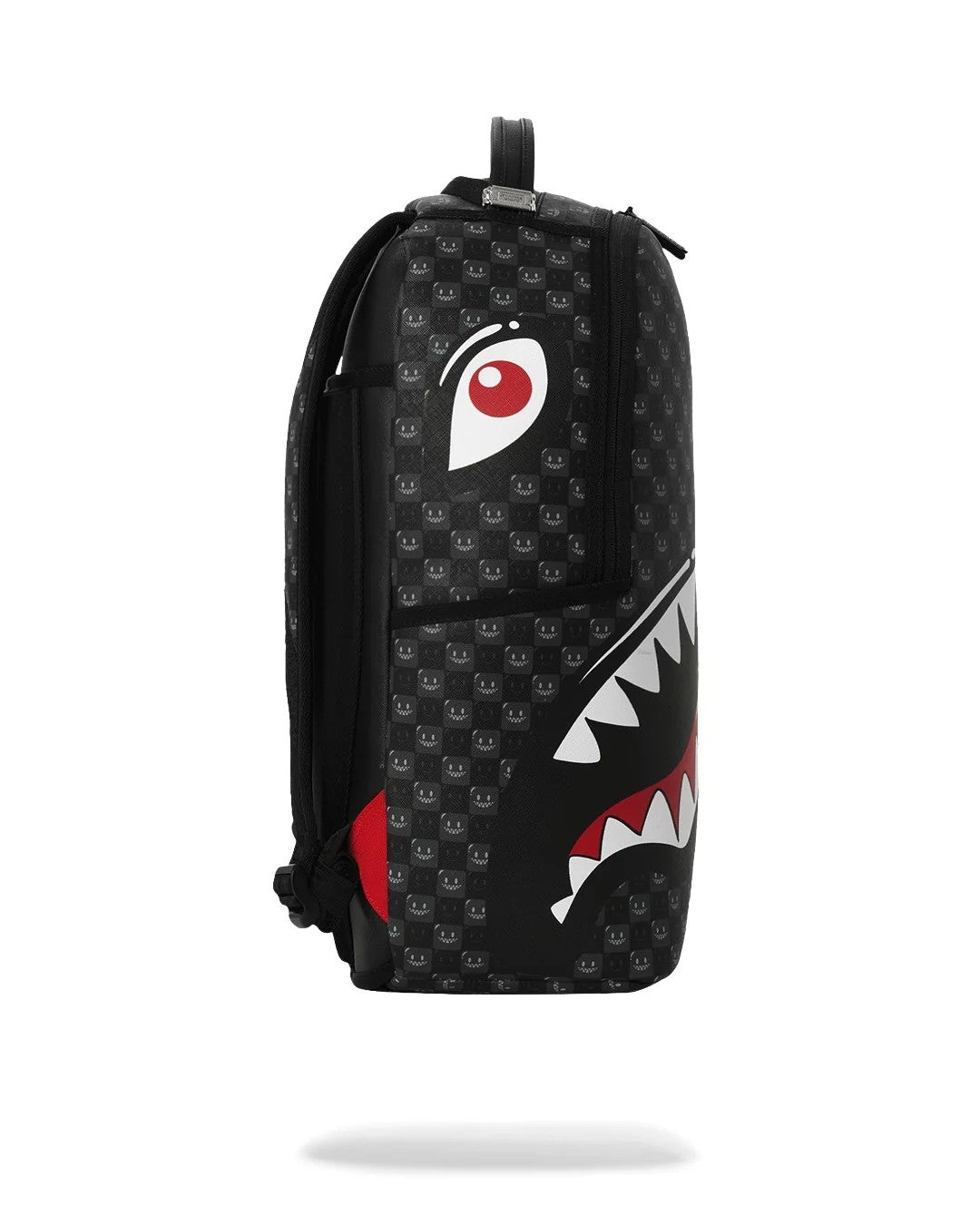 Sharks in Paris wtf bubbly black check backpack 910B8633 NSZ SPRAYGROUND 
