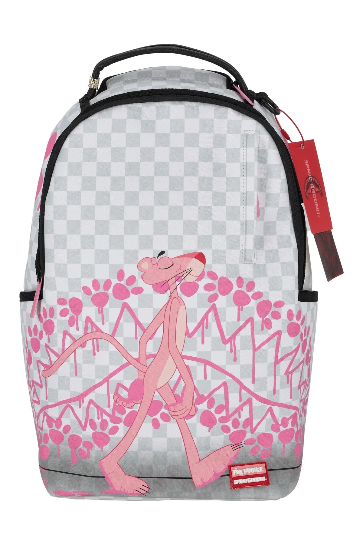 Pink Panther paw prints backpack 910B8860 NSZ SPRAYGROUND 