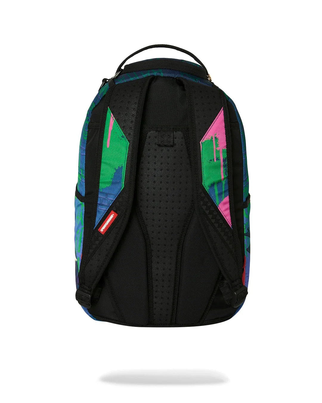DC Joker tagged up batmobile backpack 910B9286 NSZ SPRAYGROUND 