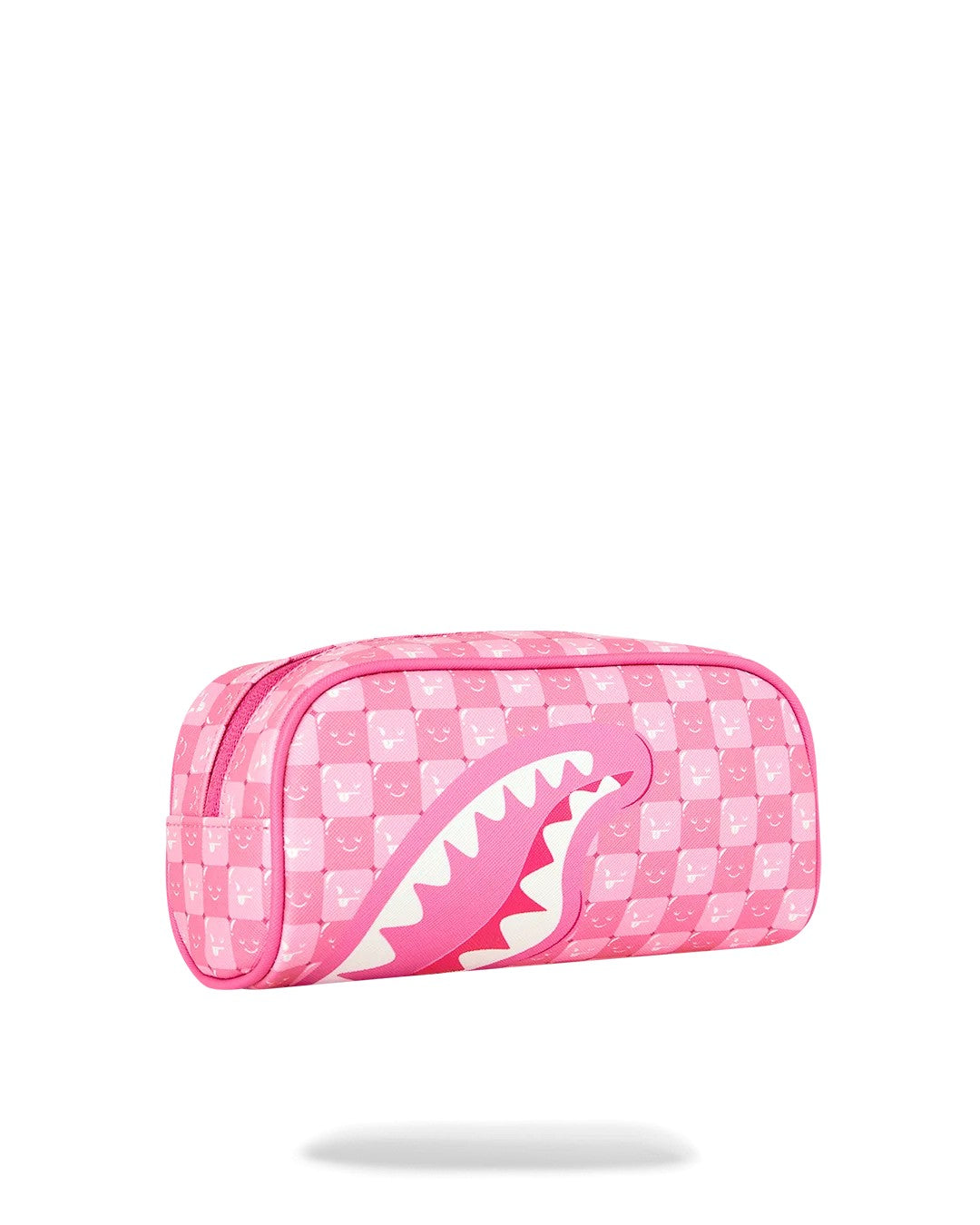 Pink new check faces pouch 910B9323 NSZ SPRAYGROUND 