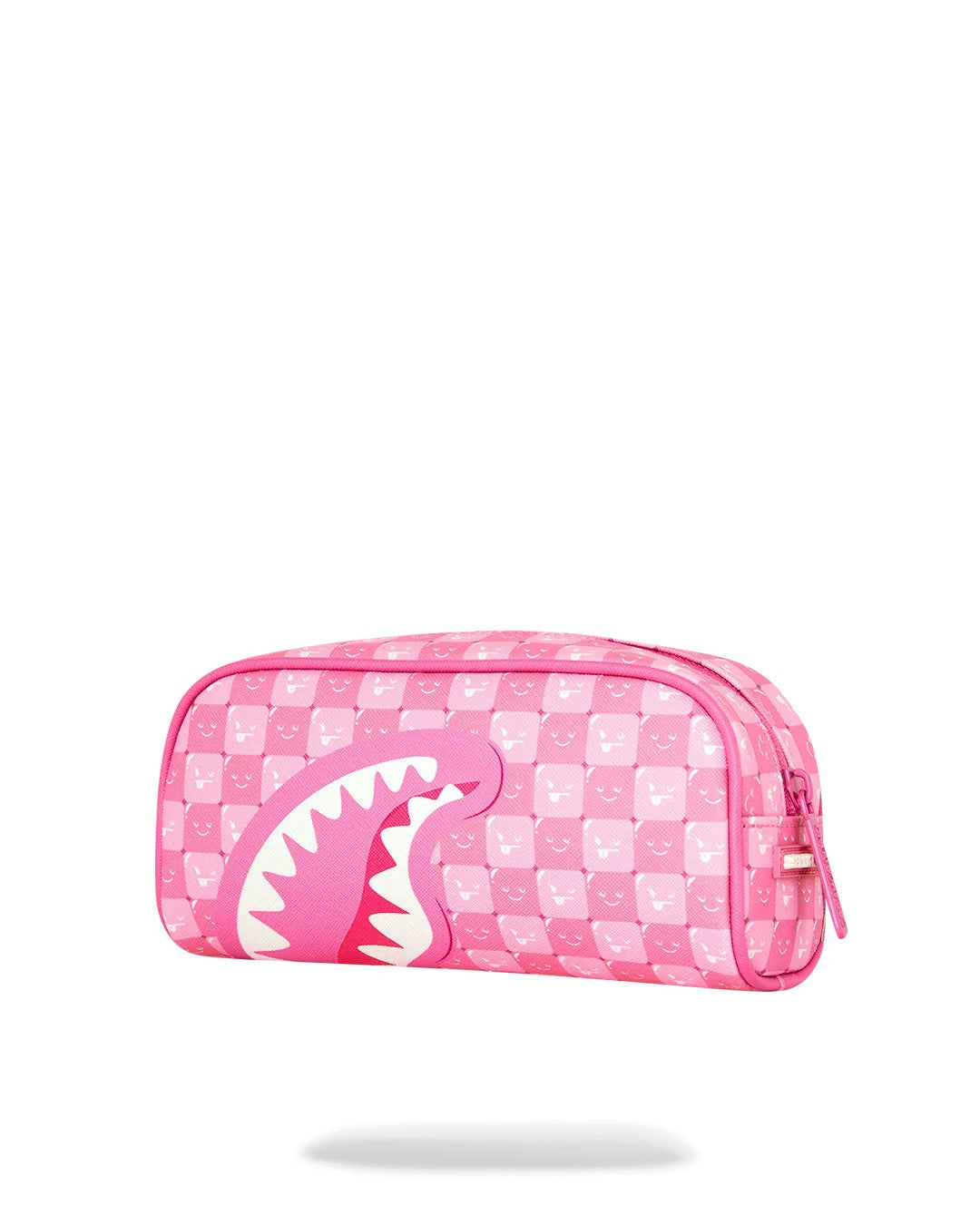 Pink new check faces pouch 910B9323 NSZ SPRAYGROUND 