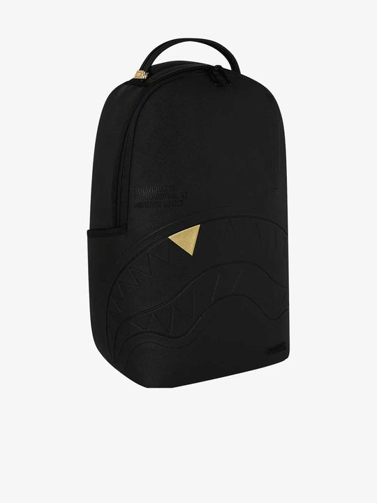 Blacked out embossed gold tooth backpack 910B9325 NSZ SPRAYGROUND 