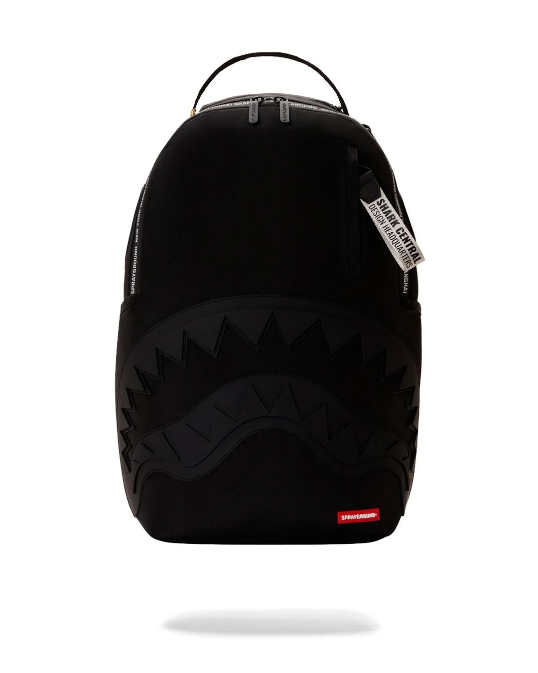 Shark central printed zip backpack 910B9587 NSZ SPRAYGROUND 