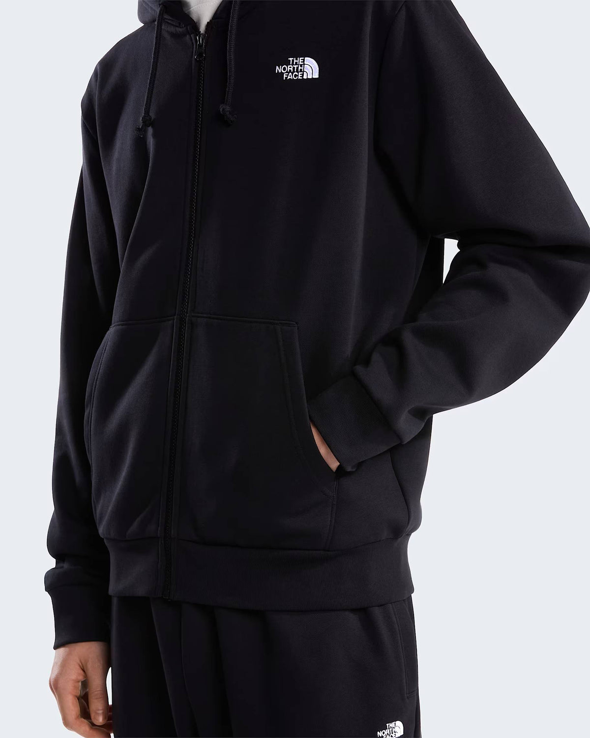 Felpa con cappuccio e cerniera integrale Evolution Simple Dome Regular NF0A8EU1 JK31 THE NORTH FACE 