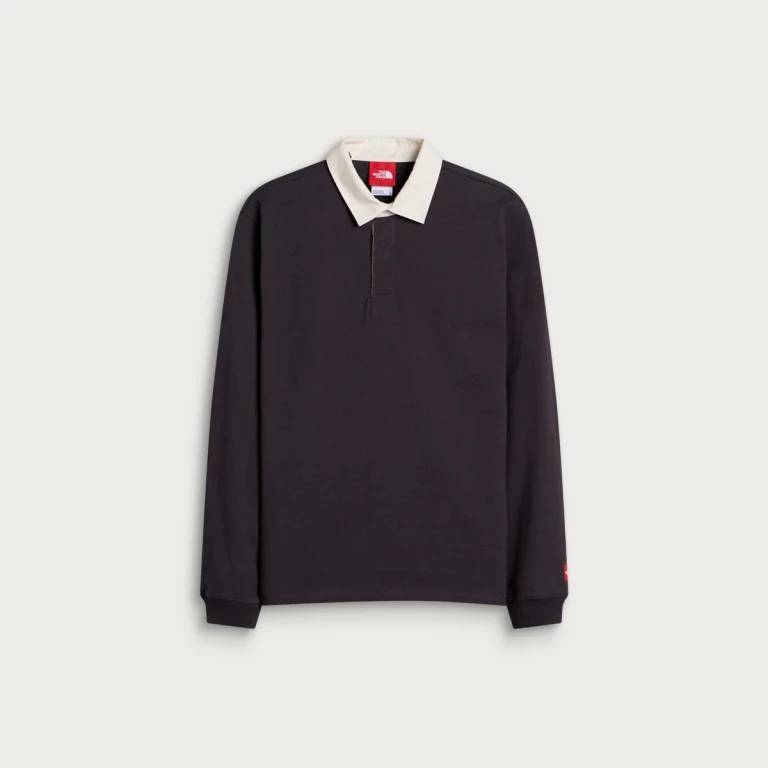 Face Red Box Rugby Shirt NF0A8HDW 0SA1 THE NORTH FACE 