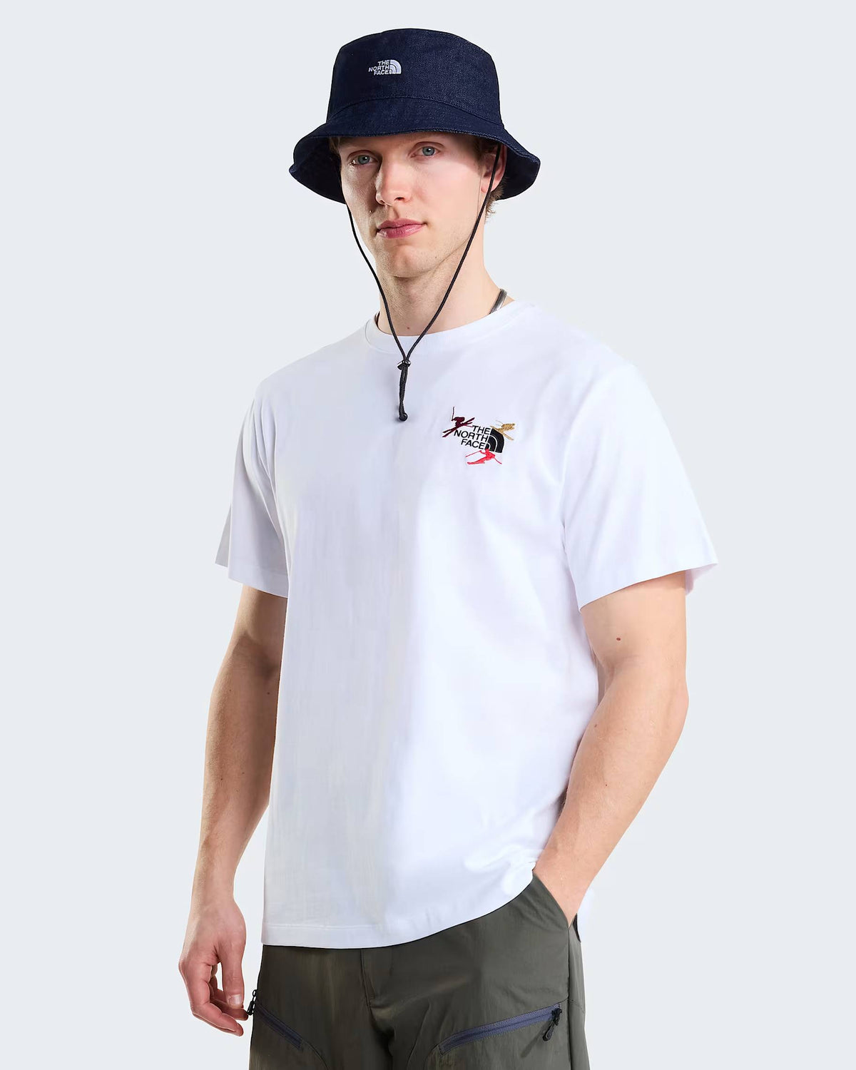 T-shirt Off Piste Embroidered Graphic unisex NF0A8JA5 FN41 THE NORTH FACE 