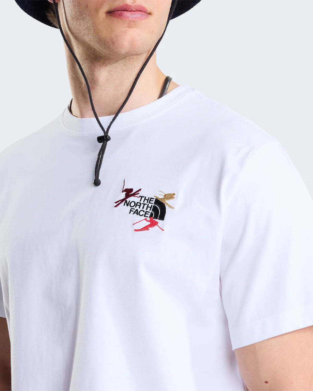 T-shirt Off Piste Embroidered Graphic unisex NF0A8JA5 FN41 THE NORTH FACE 