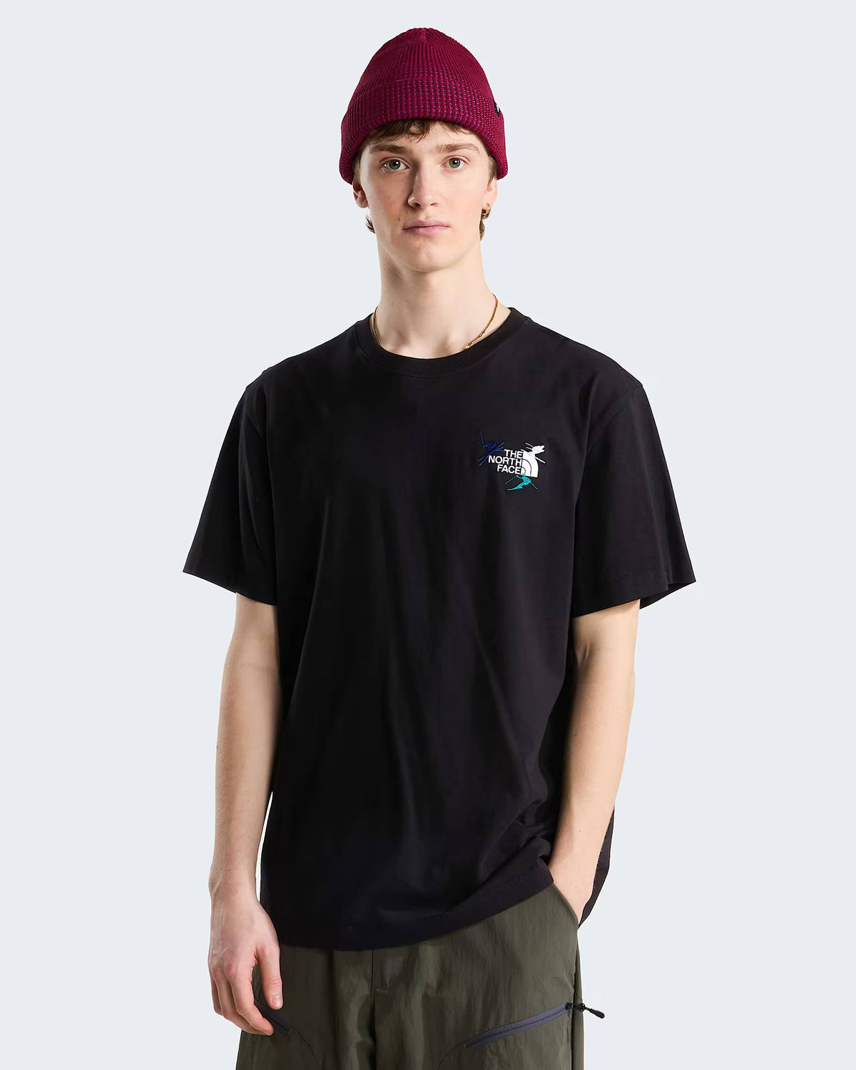T-shirt Off Piste Embroidered Graphic unisex NF0A8JA5 JK31 THE NORTH FACE 
