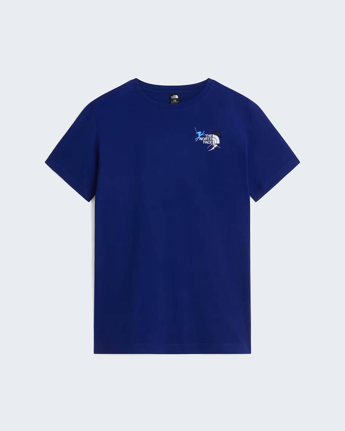T-shirt Off Piste Embroidered Graphic unisex NF0A8JA5 NLV1 THE NORTH FACE 