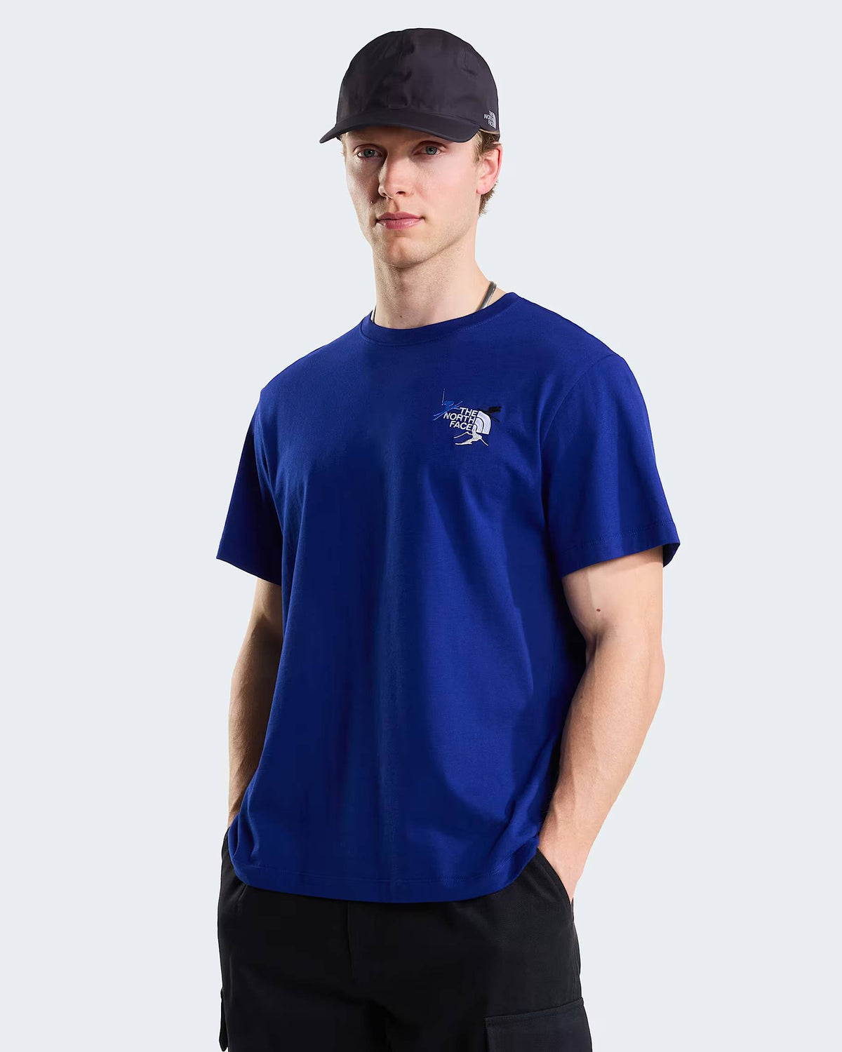 T-shirt Off Piste Embroidered Graphic unisex NF0A8JA5 NLV1 THE NORTH FACE 