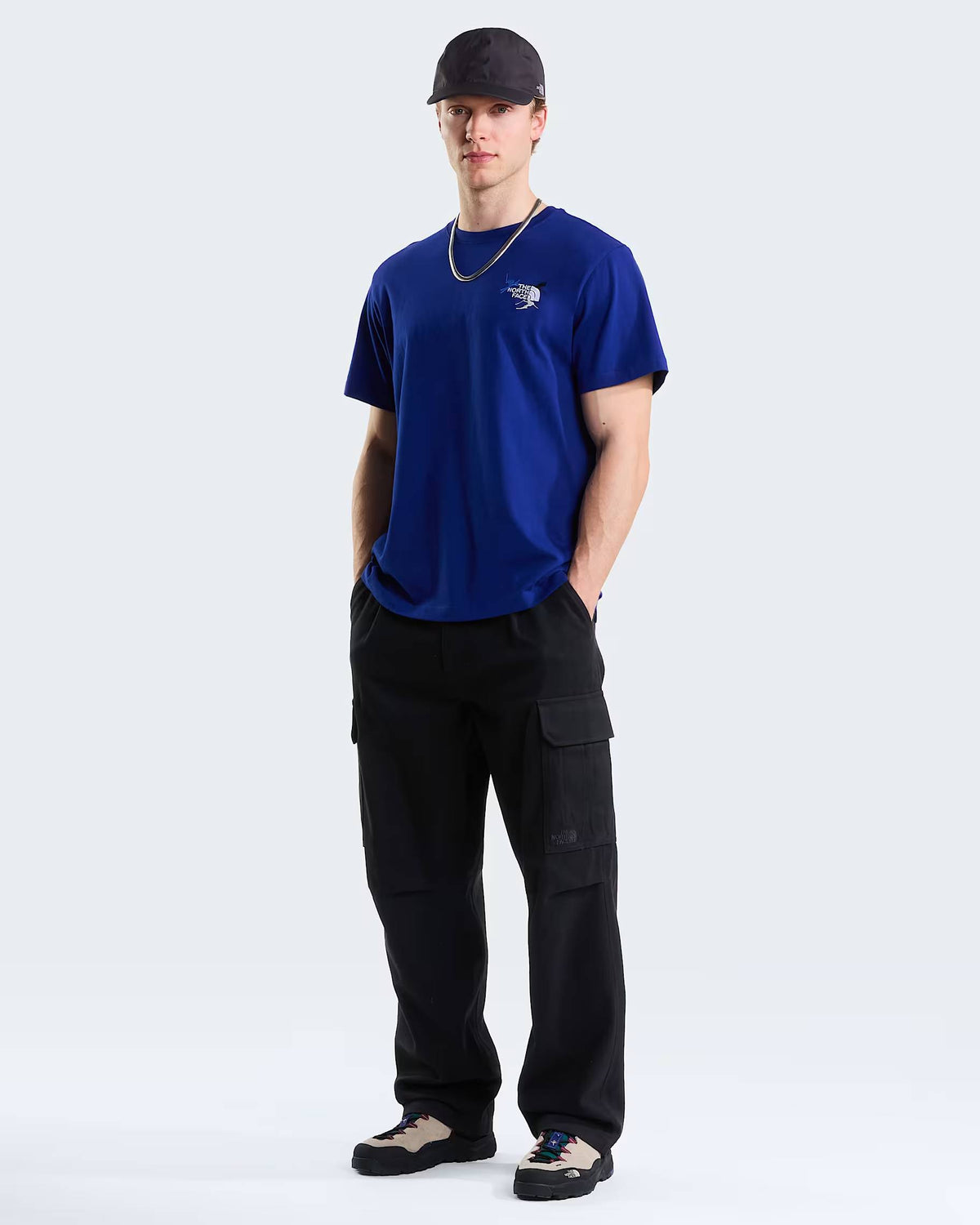 T-shirt Off Piste Embroidered Graphic unisex NF0A8JA5 NLV1 THE NORTH FACE 