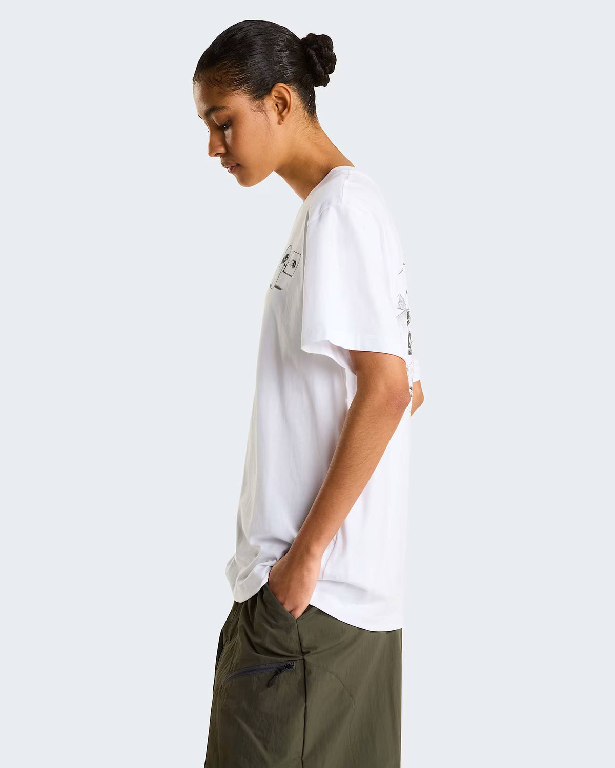 T-shirt Opposites Attract Relaxed Graphic unisex NF0A8JAN FN41 THE NORTH FACE 