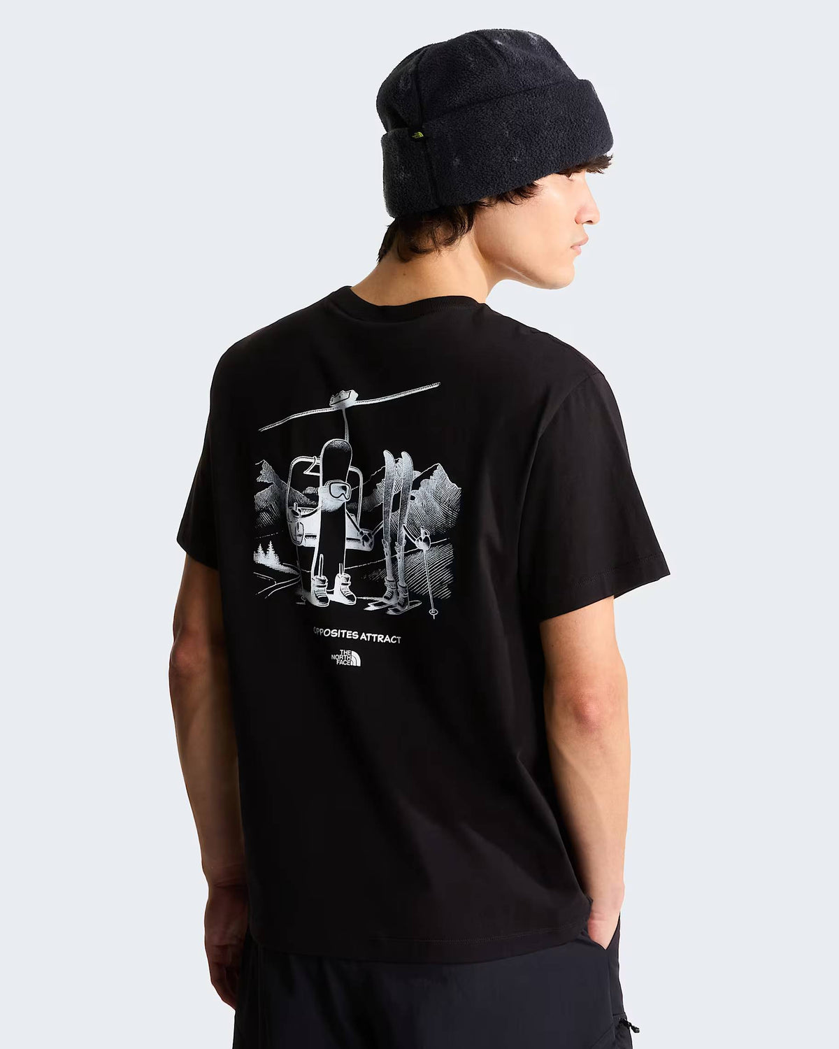 T-shirt Opposites Attract Relaxed Graphic unisex NF0A8JAN JK31 THE NORTH FACE 