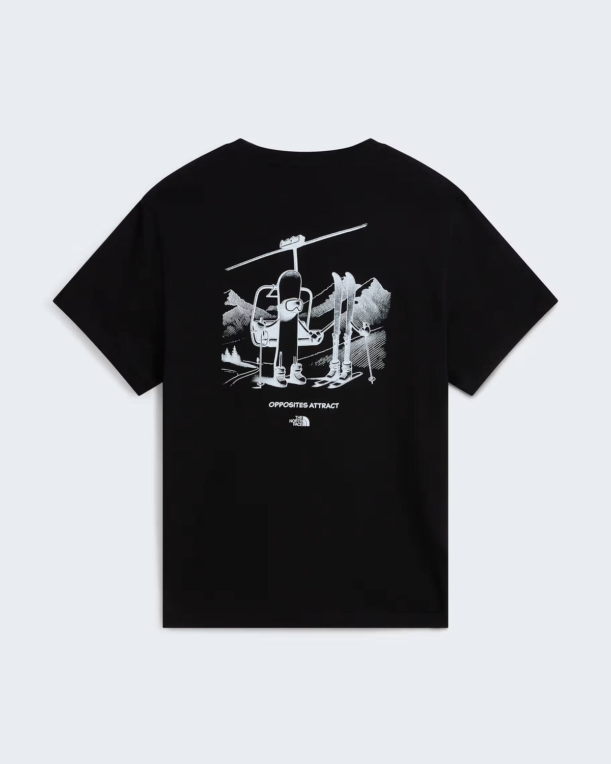 T-shirt Opposites Attract Relaxed Graphic unisex NF0A8JAN JK31 THE NORTH FACE 