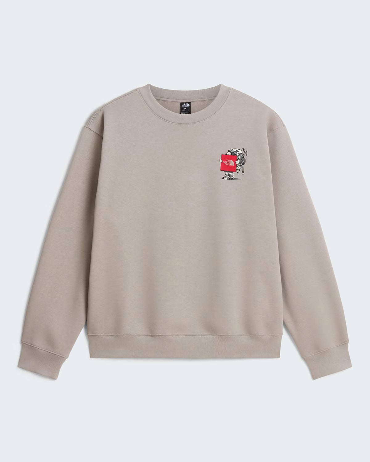 Felpa Gear Up Get Out con grafica unisex NF0A8JB5 2MB1 THE NORTH FACE 