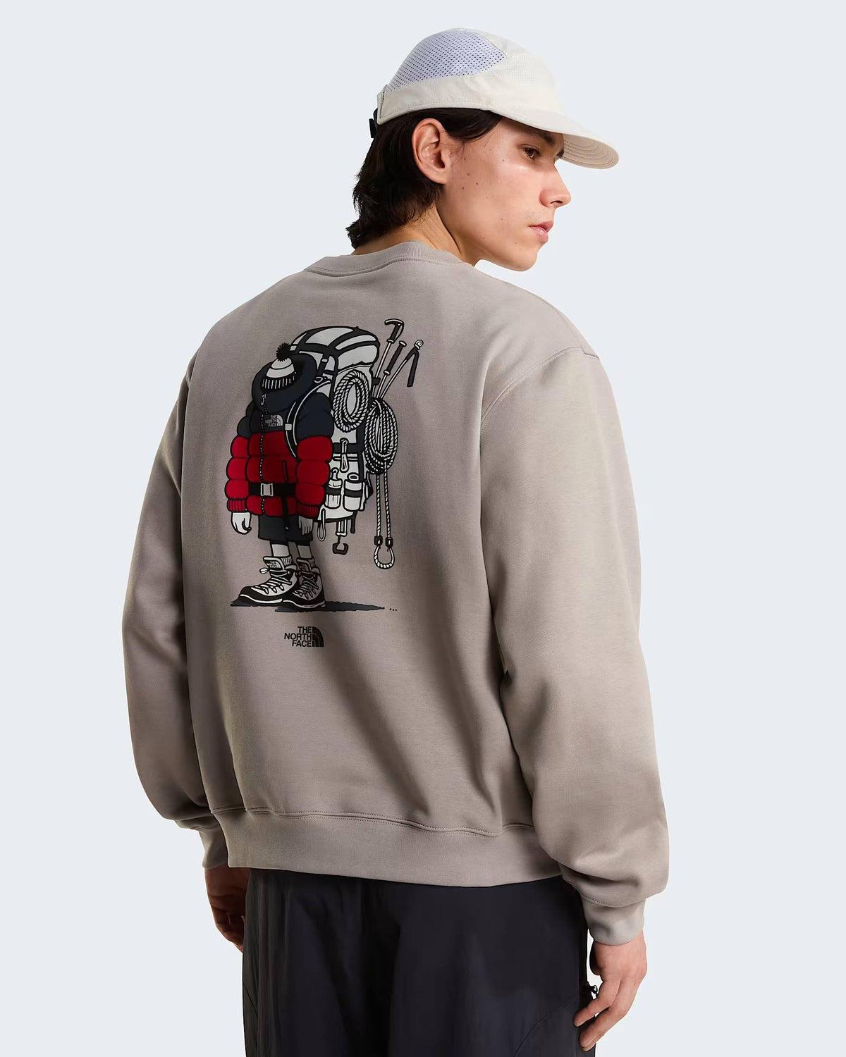 Felpa Gear Up Get Out con grafica unisex NF0A8JB5 2MB1 THE NORTH FACE 