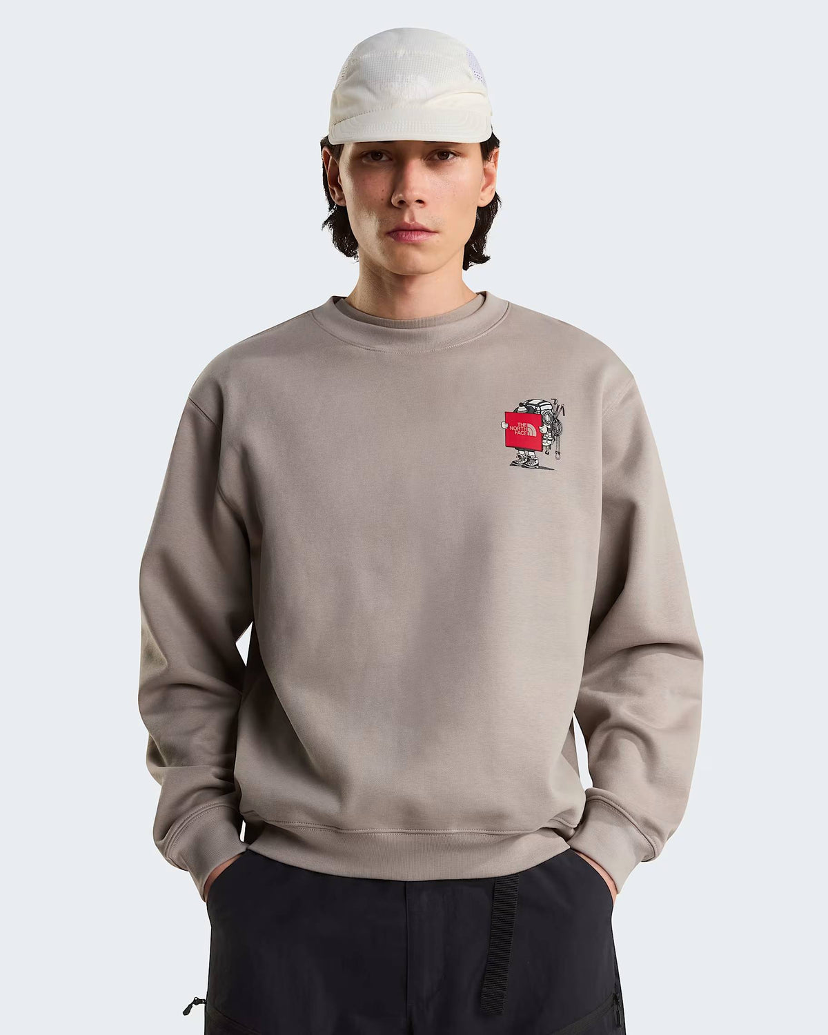Felpa Gear Up Get Out con grafica unisex NF0A8JB5 2MB1 THE NORTH FACE 