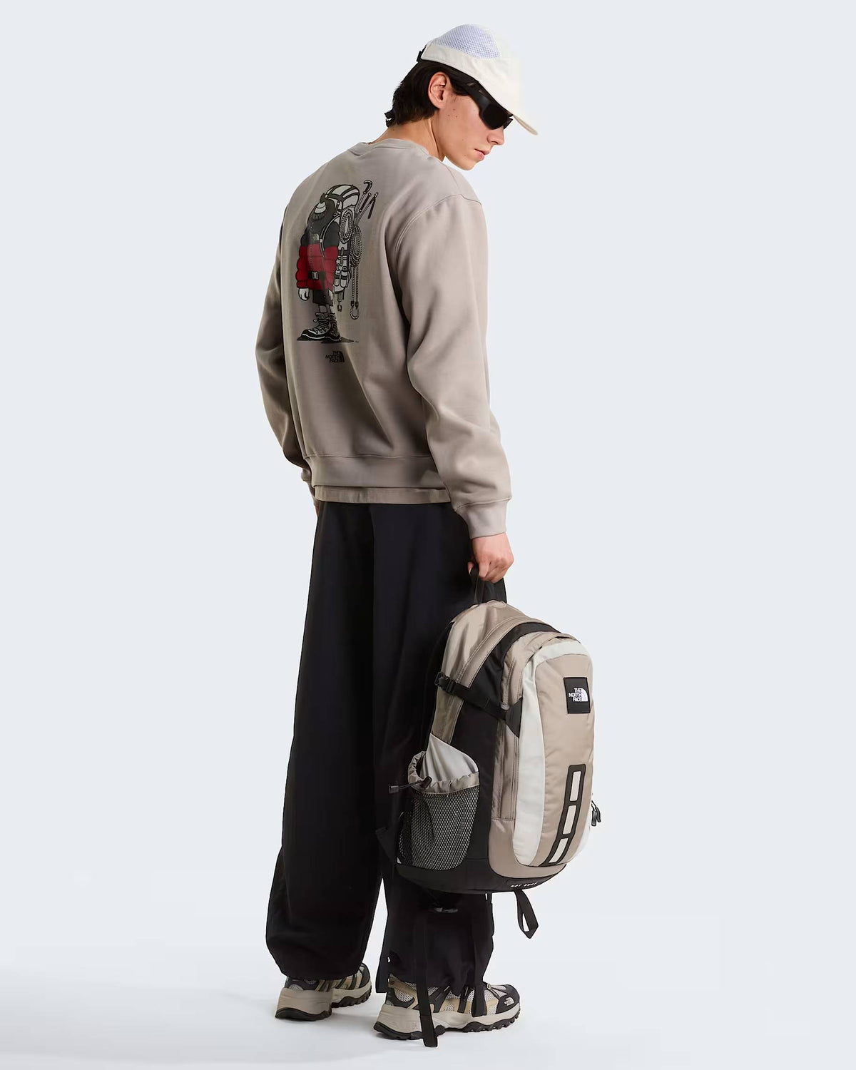 Felpa Gear Up Get Out con grafica unisex NF0A8JB5 2MB1 THE NORTH FACE 