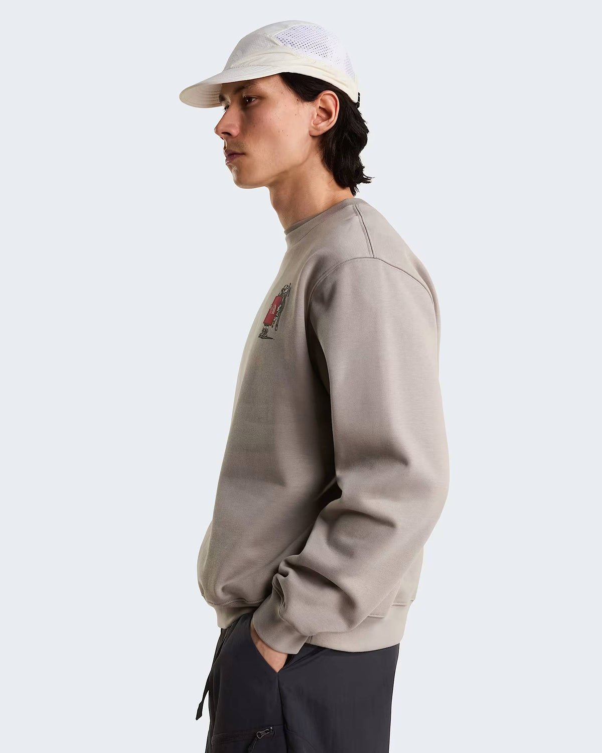 Felpa Gear Up Get Out con grafica unisex NF0A8JB5 2MB1 THE NORTH FACE 