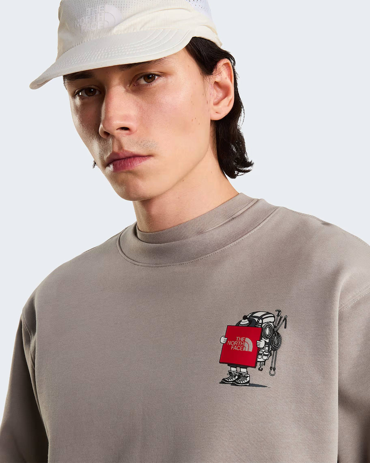 Felpa Gear Up Get Out con grafica unisex NF0A8JB5 2MB1 THE NORTH FACE 