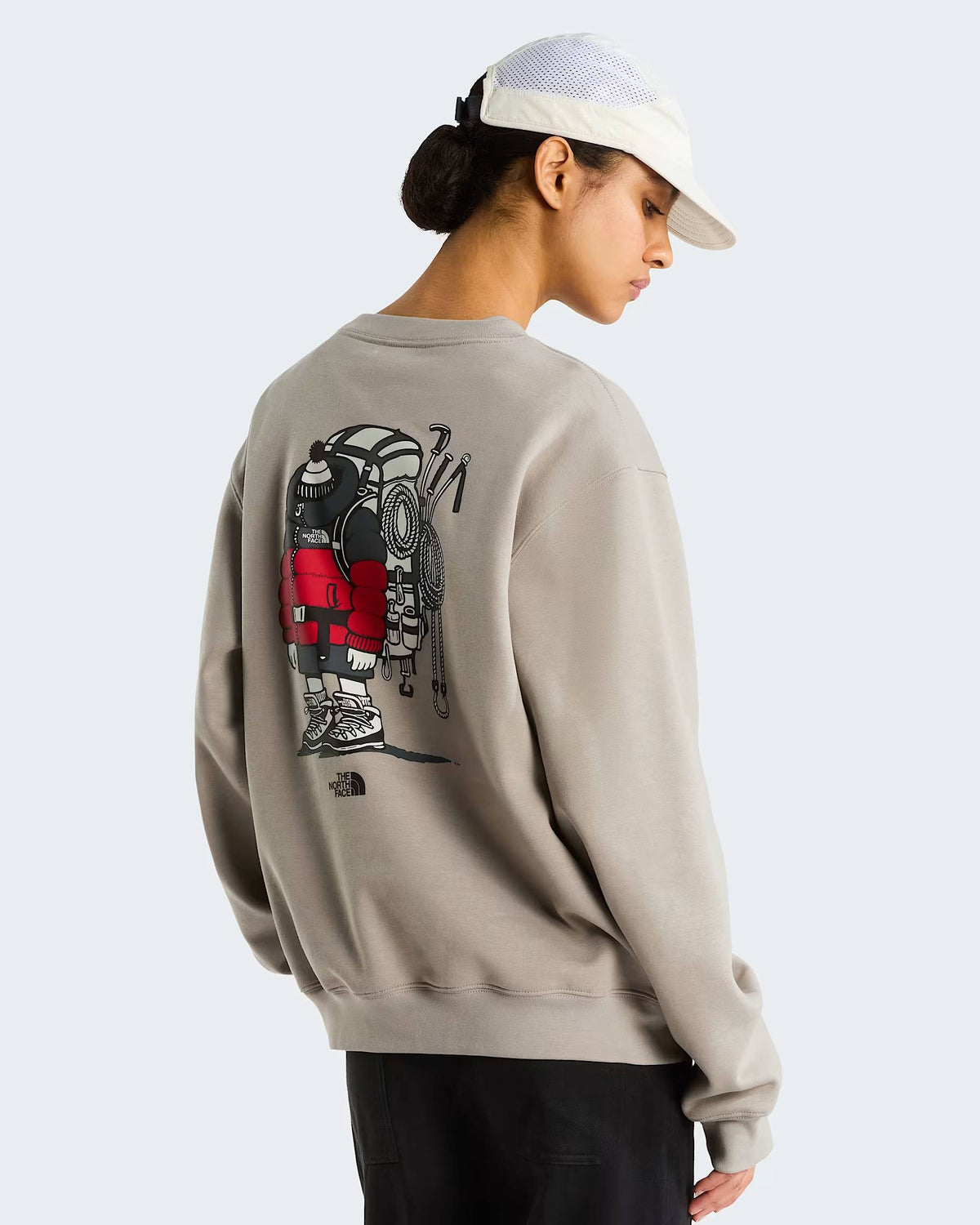 Felpa Gear Up Get Out con grafica unisex NF0A8JB5 2MB1 THE NORTH FACE 