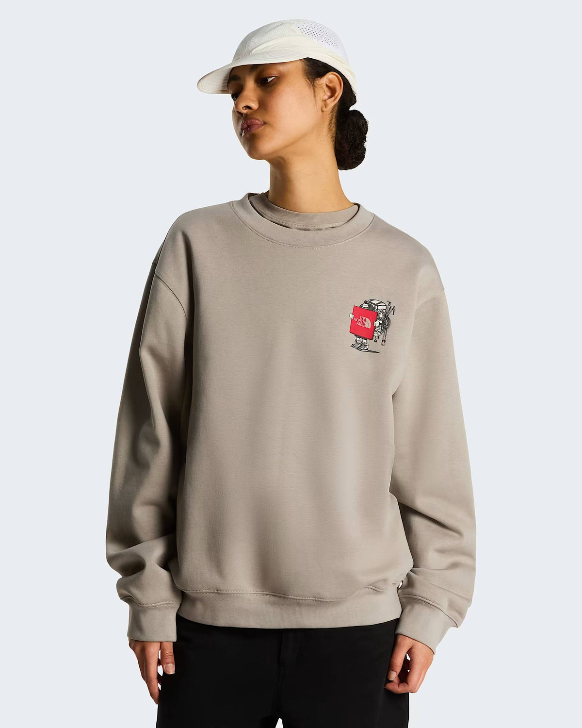 Felpa Gear Up Get Out con grafica unisex NF0A8JB5 2MB1 THE NORTH FACE 