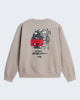 Felpa Gear Up Get Out con grafica unisex