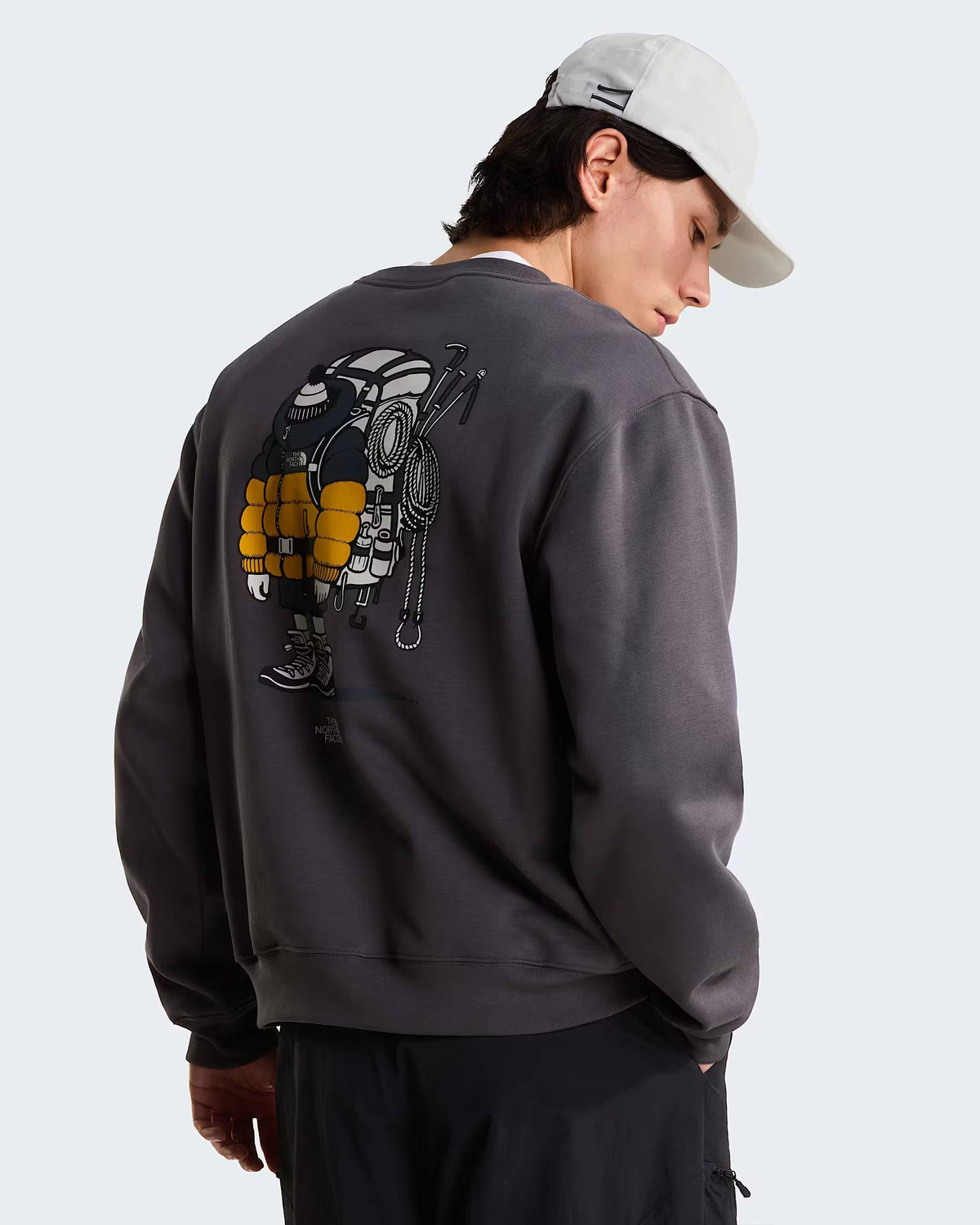 Felpa Gear Up Get Out con grafica unisex NF0A8JB5 RHI1 THE NORTH FACE 