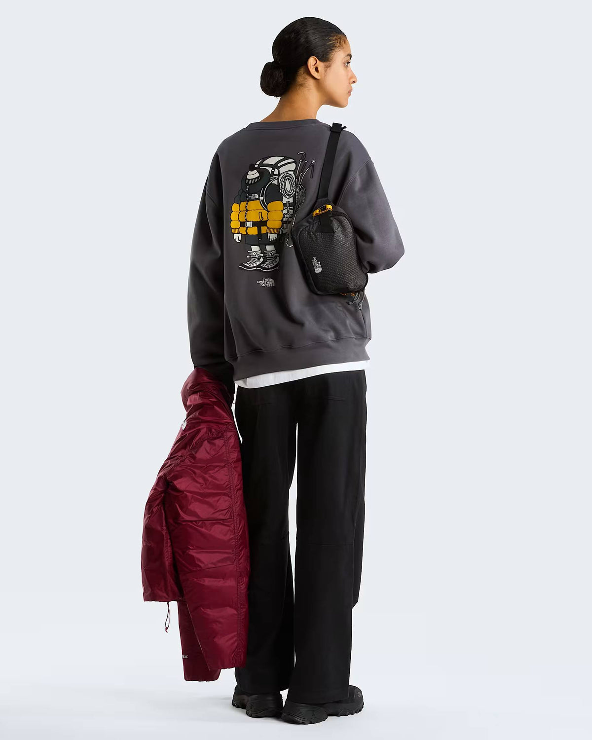 Felpa Gear Up Get Out con grafica unisex NF0A8JB5 RHI1 THE NORTH FACE 