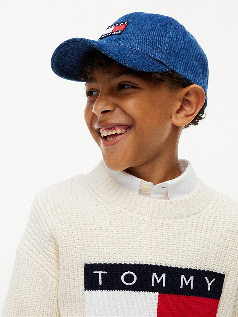 Cappello da baseball denim KA0KA00076 1A4 TOMMY HILFIGER 