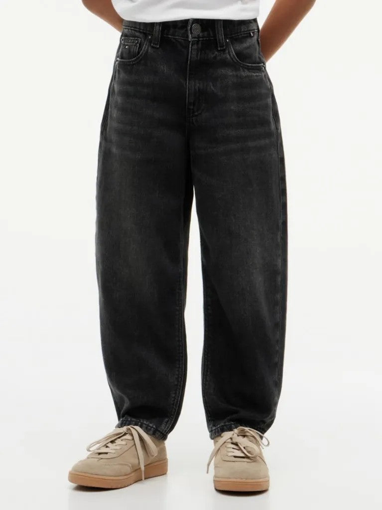 Jeans Barrel leg KB0KB10461T 1BZ TOMMY HILFIGER 