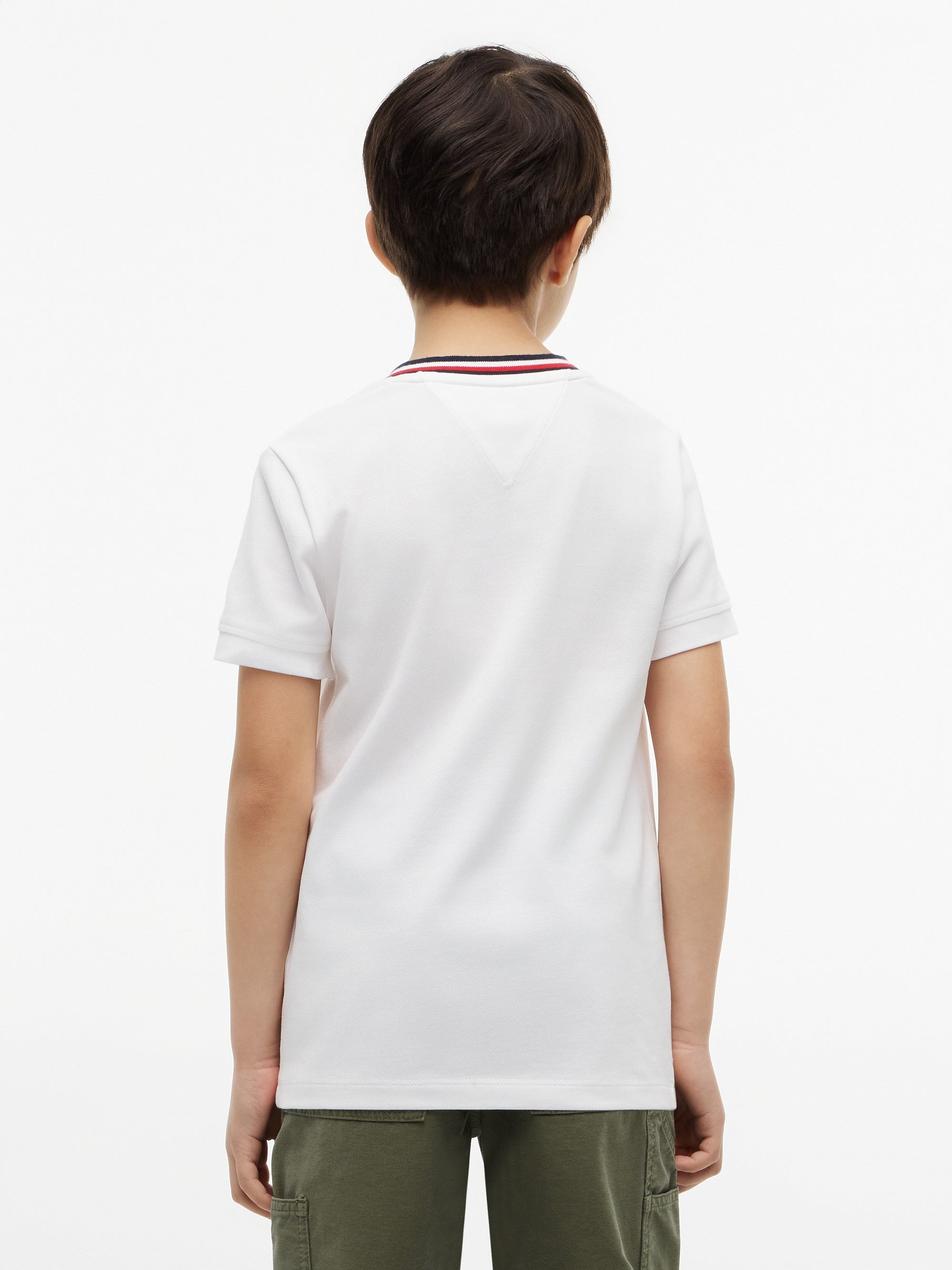 Signature pique t-shirt KB0KB10526T YBR TOMMY HILFIGER 
