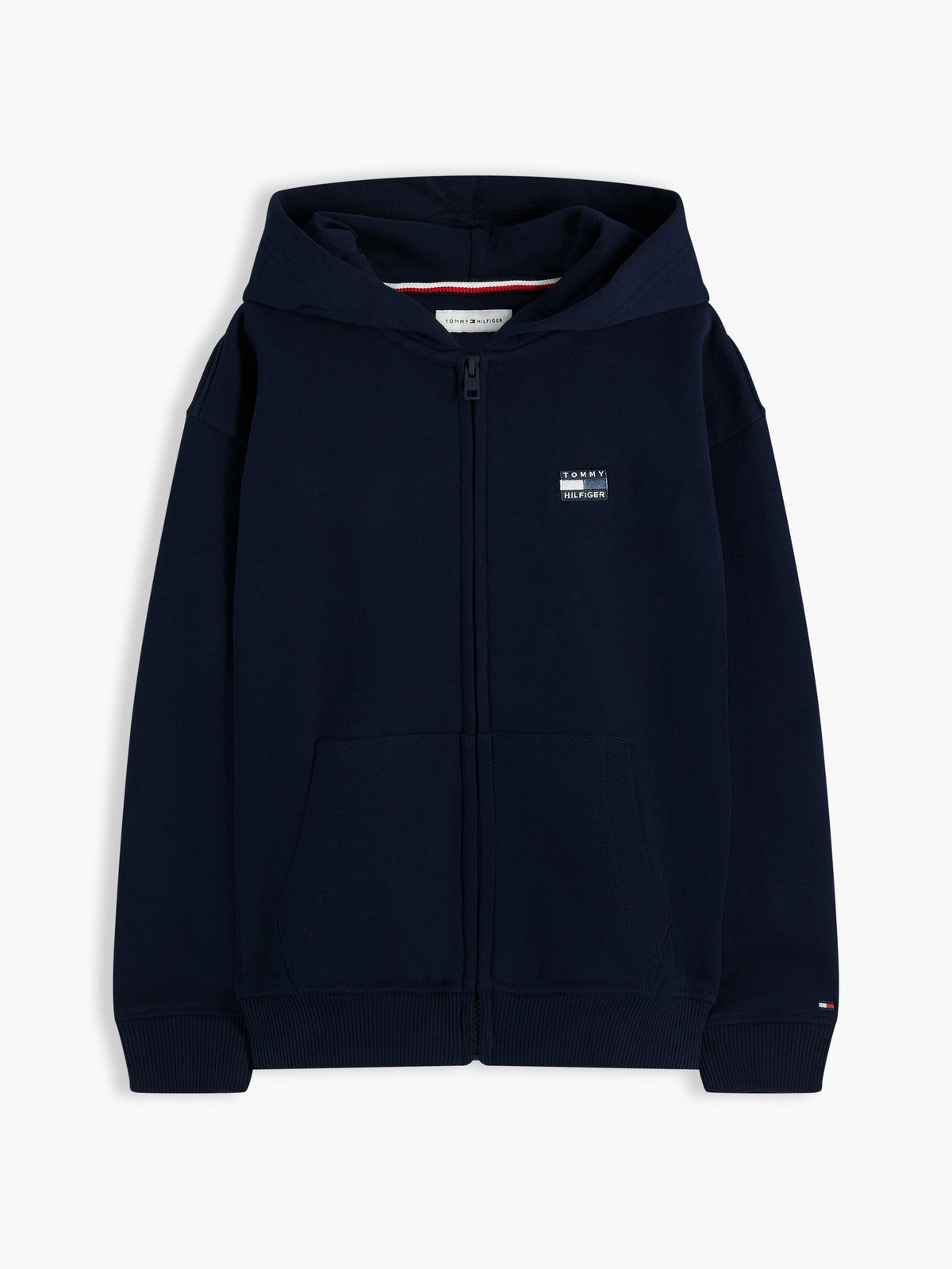 Hoody tonal flag logo KB0KB10553J C1G TOMMY HILFIGER 