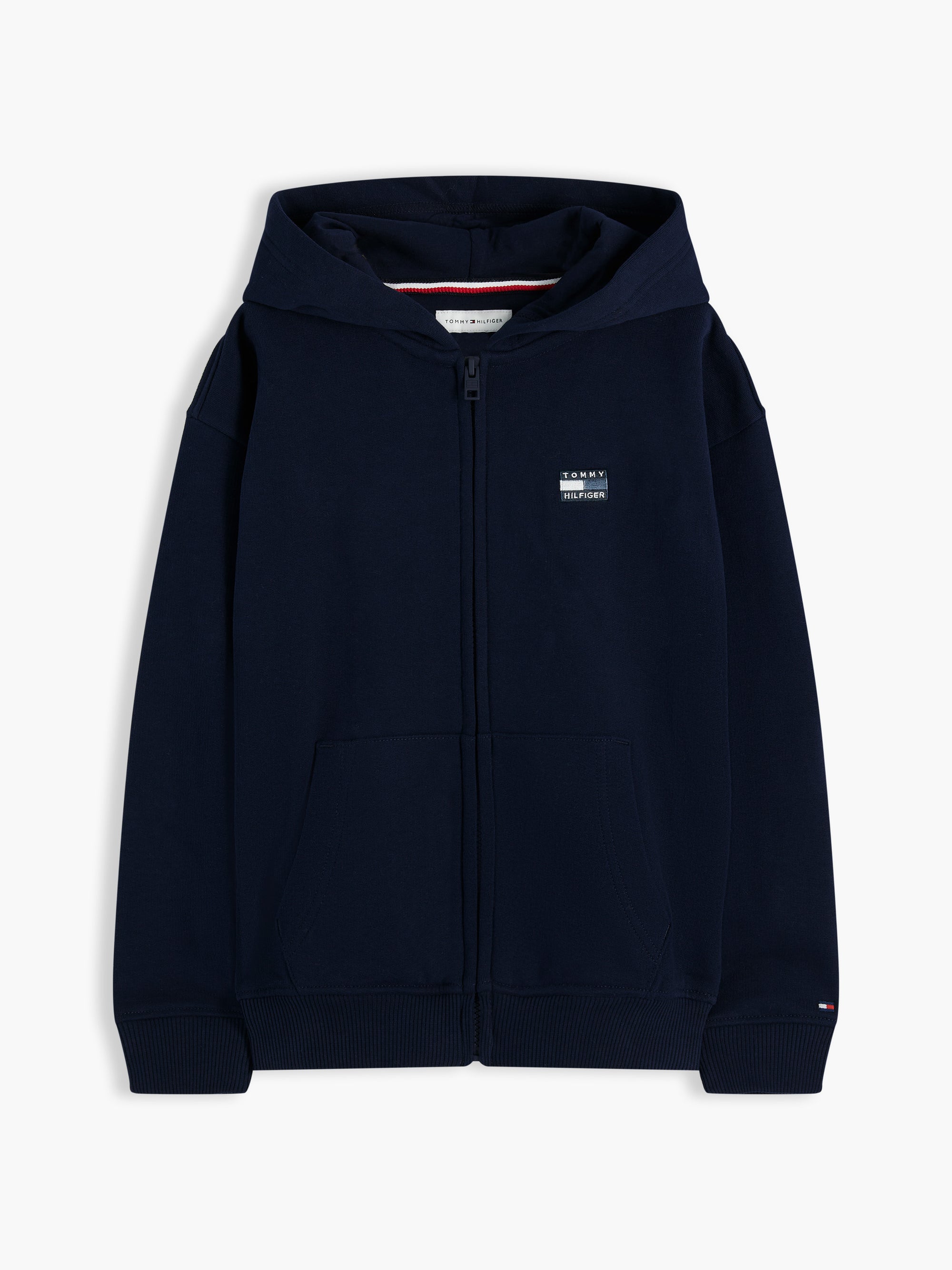 Hoody tonal flag logo KB0KB10553T C1G TOMMY HILFIGER 