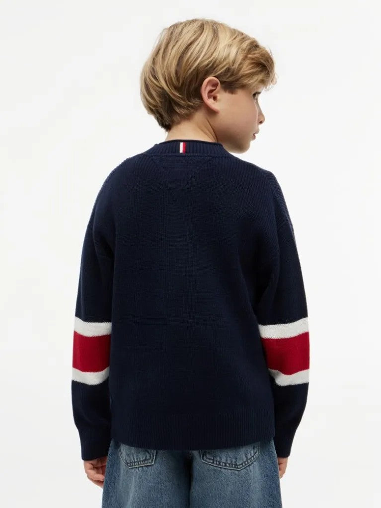 Logo graphic jumper KB0KB10561T C1G TOMMY HILFIGER 