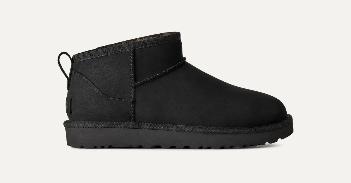 Stivali classic ultra mini Nubuck 1184556 BLK UGG 