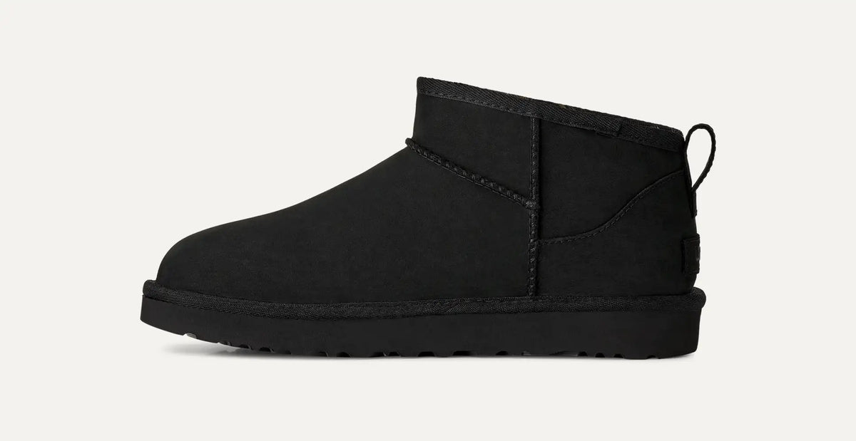 Stivali classic ultra mini Nubuck 1184556 BLK UGG 