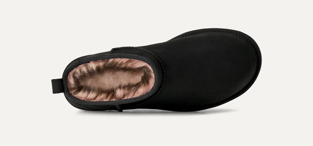 Stivali classic ultra mini Nubuck 1184556 BLK UGG 