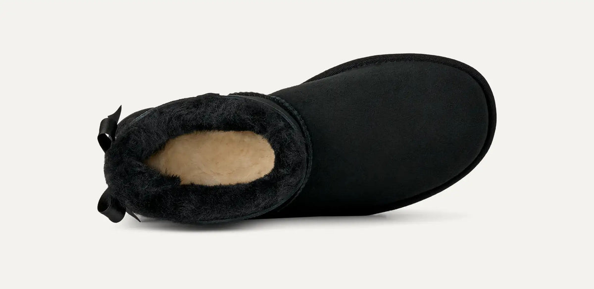Stivali ultra mini Bailey bow 1185491 BLK UGG 