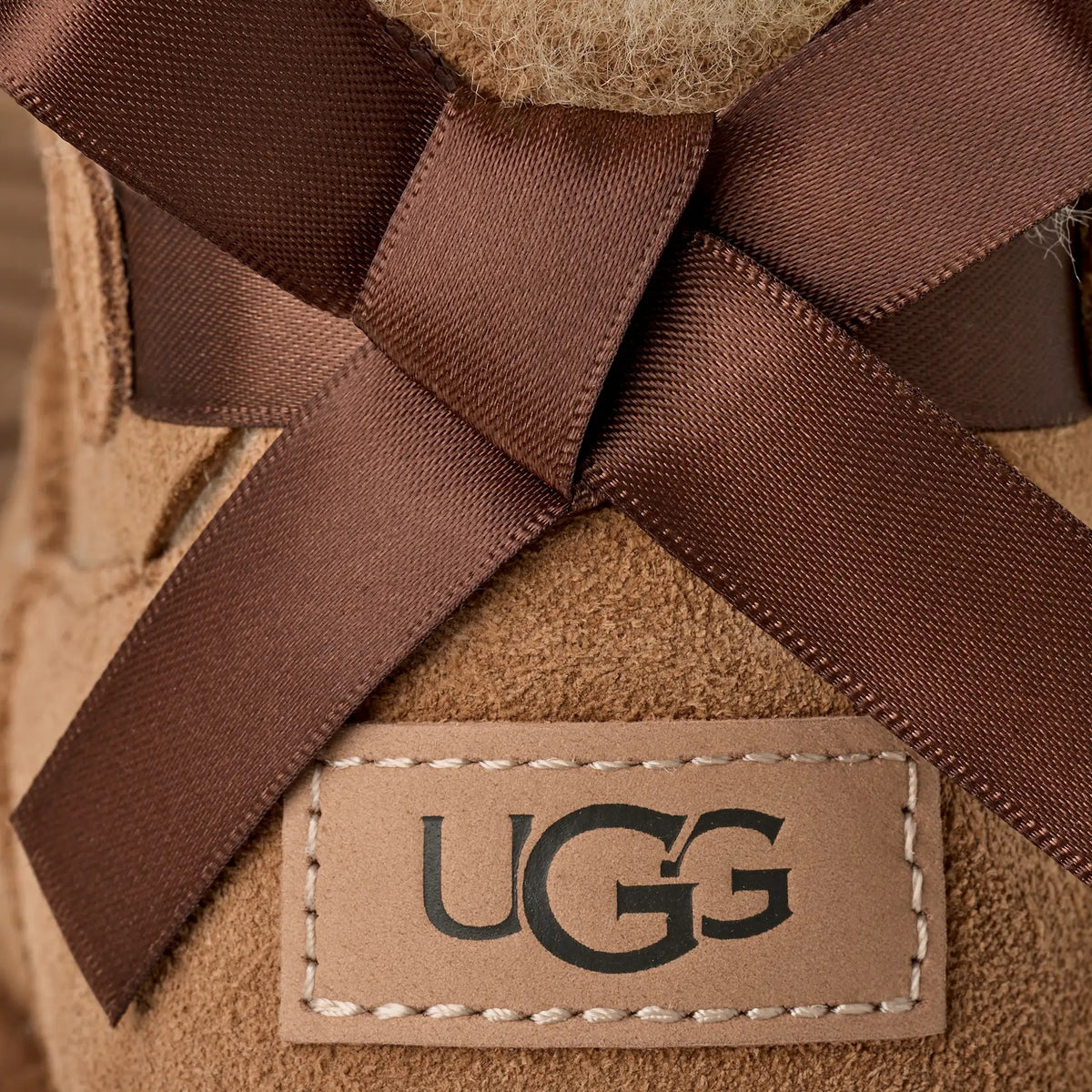 Stivali ultra mini Bailey bow 1185491 CHE UGG 
