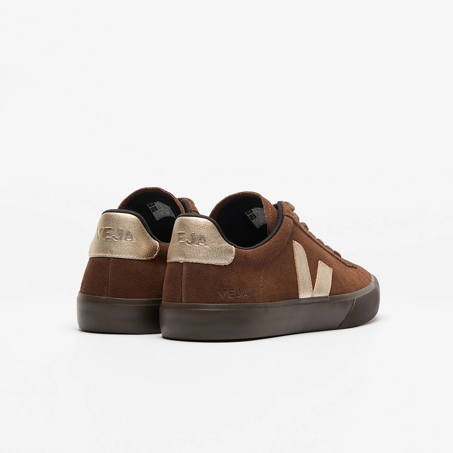 Campo suede walnut platine eagle CP03218 10 VEJA 